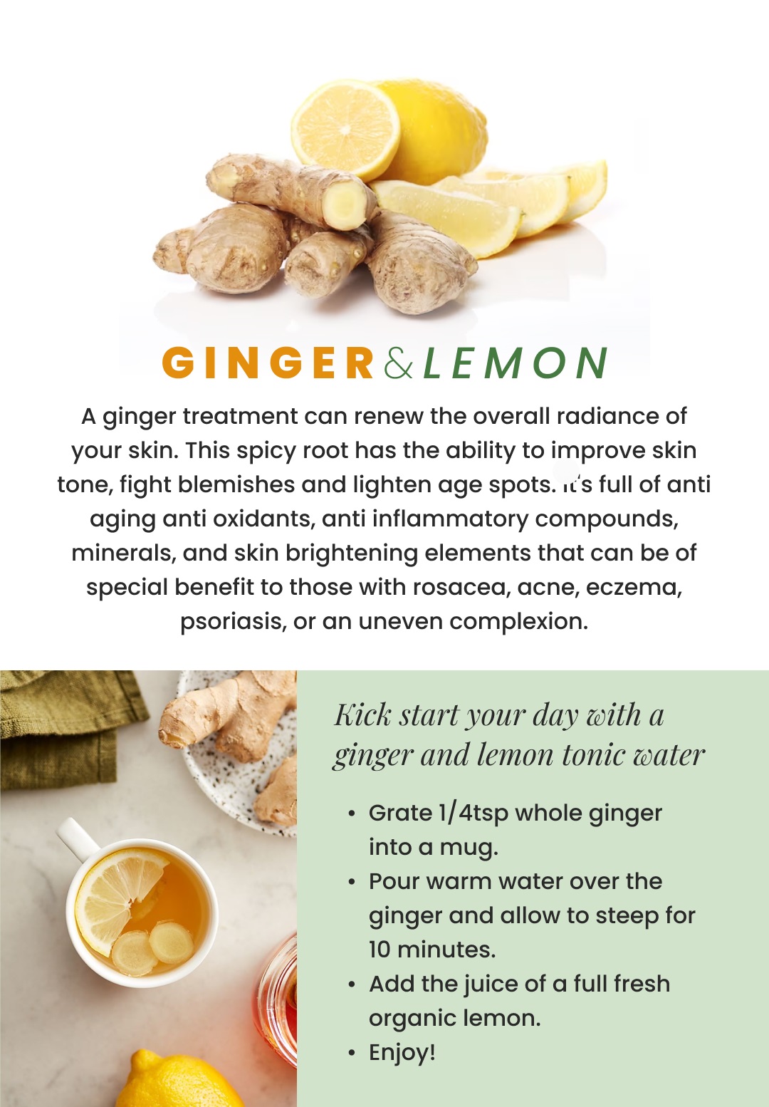 Ginger and Lemon