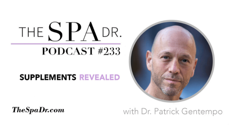 The Spa Dr. Podcast with Dr. Patrick Gentempo