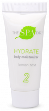 Hydrate Body Moisturizer Lemon Zest Sample